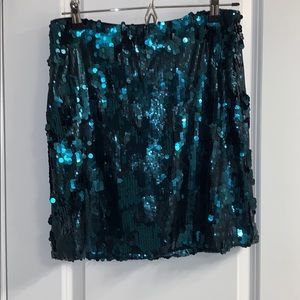 Sequined skirt